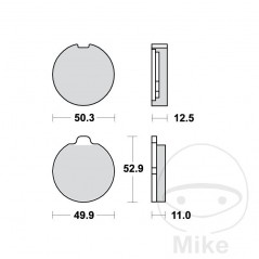TRW Standard brake pads ALTN: 7326283 787.11.30
