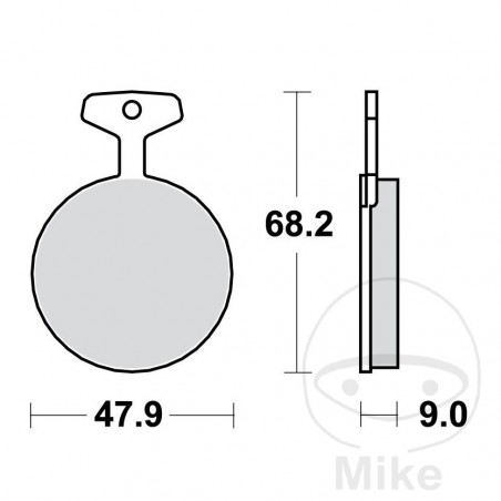 TRW Standard brake pads ALTN: 7326341 787.12.88