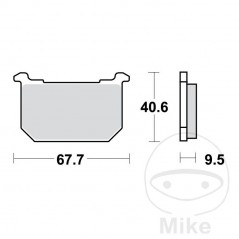 TRW Standard brake pads ALTN: 7326770 787.14.60