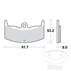 TRW Standard brake pads ALTN: 7328263 787.14.94