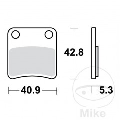 TRW Standard brake pads 787.21.20
