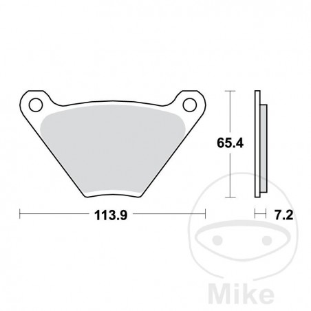 TRW Standard brake pads ALTN: 7370547 787.21.38