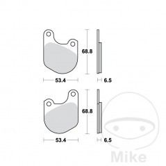 TRW Standard brake pads ALTN: 7326804 787.22.86