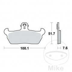 TRW Standard brake pads ALTN: 7374580 787.24.92