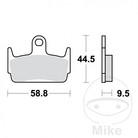 TRW Standard brake pads ALTN: 7321870 787.32.50