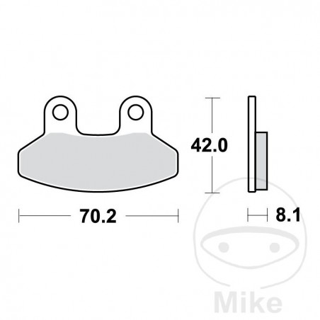 TRW Standard brake pads ALTN: 7321938 787.53.35
