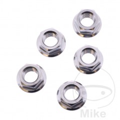 JMP Nut set for transmission plate crown screw M10 X 1.25 MM INOX V4A 775.35.47
