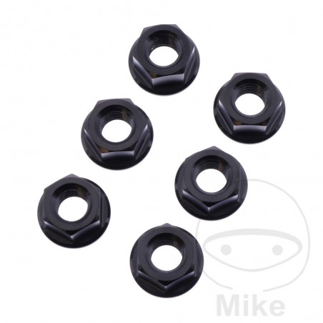 JMP Nut set for transmission plate crown screw M8 X 1.25 MM INOX V4A 775.35.68