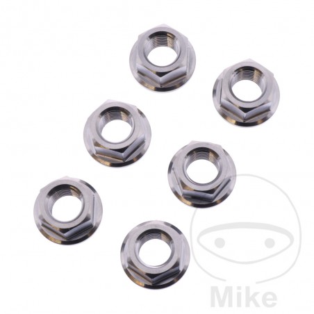 JMP Juego tuerca para tornillo corona plato transmision M10 X 1.25 MM 775.35.71