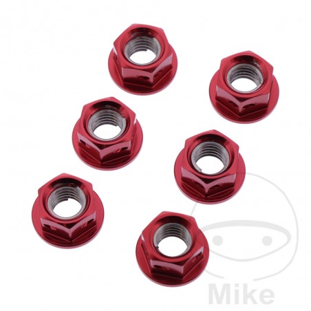 JMP Nut set for transmission plate crown screw M8 X 1.25 MM RACING 775.35.86