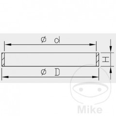 KAYABA Friction bushings for fork 773.10.99