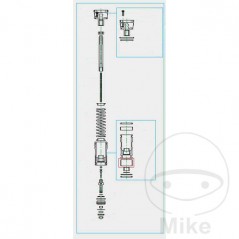KAYABA Friction bushings for fork 773.10.99