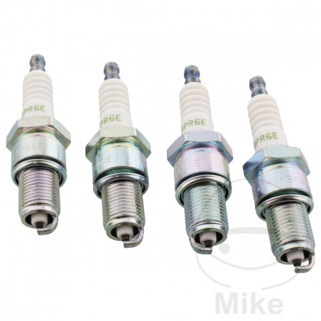 NGK Kit 4 spark plugs BPR6E VL2 134.57.01