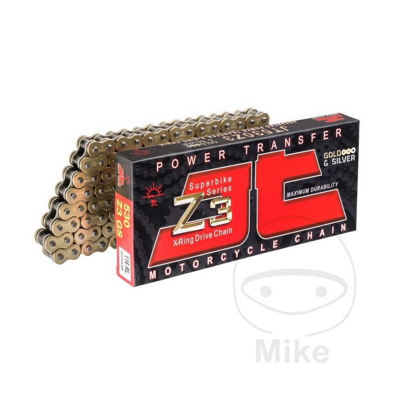JT DRIVE CHAIN Cadena abierta con enganche remache X-RING GS530Z3/114 754.03.91