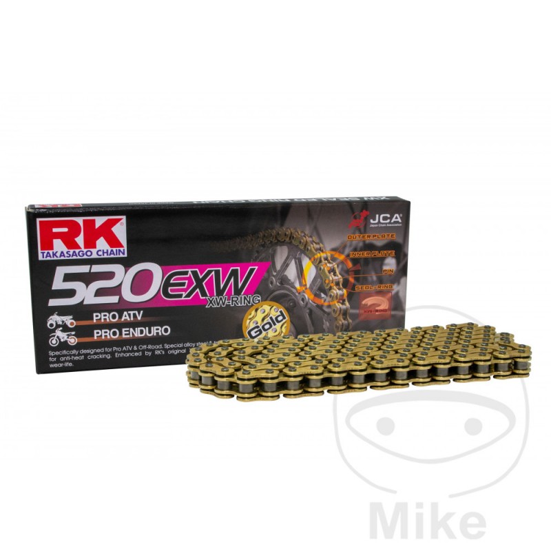 RK Open chain with rivet hook XW-RING GB 520EXW/112 794.10.32