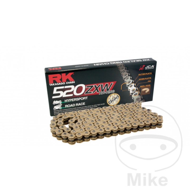 RK Cadena abierta con enganche remache XW-RING GB 520ZXW/118 794.13.77