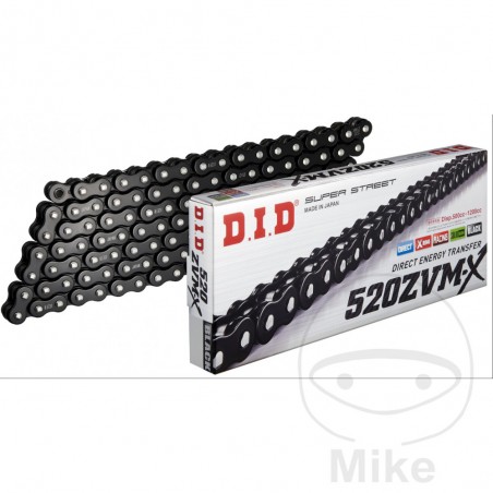 DID Cadena abierta con enganche remache X-RING BB 520ZVMX/108 797.04.47