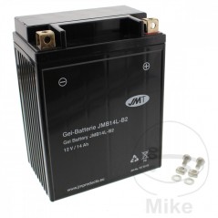 6ON motorcycle gel battery YB14L-B2 JMT YUASA 0618 3331 0086 707.00.59