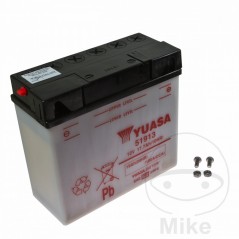 YUASA Batería de moto (no incluye electrolitos) 51913 ALTN: 7070042 4644 0077 707.09.72