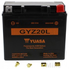 YUASA Batería de moto GYZ20L WET 707.82.02