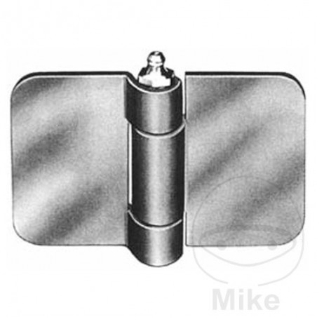 Bisagra de puerta enrollada oculta 50/50 MM 338.75.78