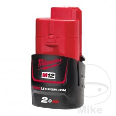 MILWAUKEE rechargeable battery for power tool 12V 2AH M12 B2 685.03.02