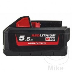 MILWAUKEE Rechargeable battery for garden machine 18V 5.5AH M18 HB5.5 685.05.17