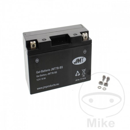 JMT Bateria moto de gel activada YT7B-BS 707.00.58