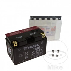 YUASA Batería sin mantenimiento con electrolito YT12A-BS 707.08.65