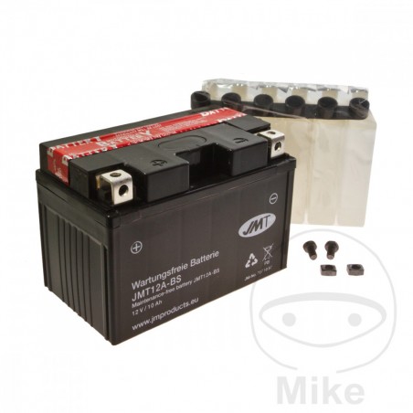 JMT Maintenance-free battery with electrolyte YT12A-BS 707.10.87