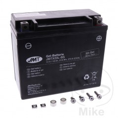 JMT Bateria moto de gel activada YTX20L-BS 707.39.76