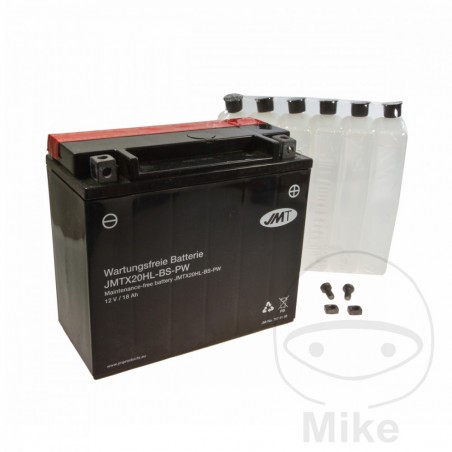 JMT Maintenance-free battery with electrolyte YTX20HL-BS-PW 707.41.49