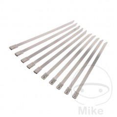 JMP Pack 10 bridas para cable 4.5 X 129 MM V2A 158.11.29