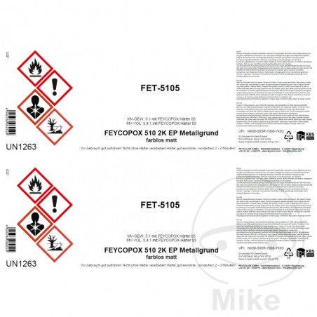 Rollo de etiquetas para envases pintura 38 MM 998.01.24