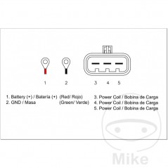Regulador / rectificador MOSFET 700.18.53