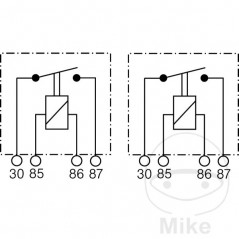 HERTH+BUSS 8-pole multifunctional relay 12 V 30 A 108.04.05