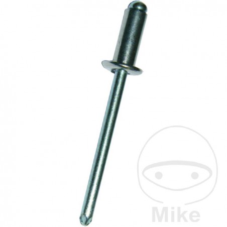 DRESSELHAUS Pack 10 aluminum blind rivets 4 X 479.07.05