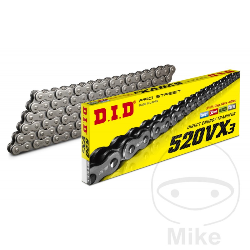 DID Paso cadena de moto X-RING 520VX3 748.03.83