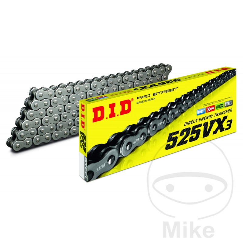 DID Paso cadena de moto X-RING 525VX3 748.04.14