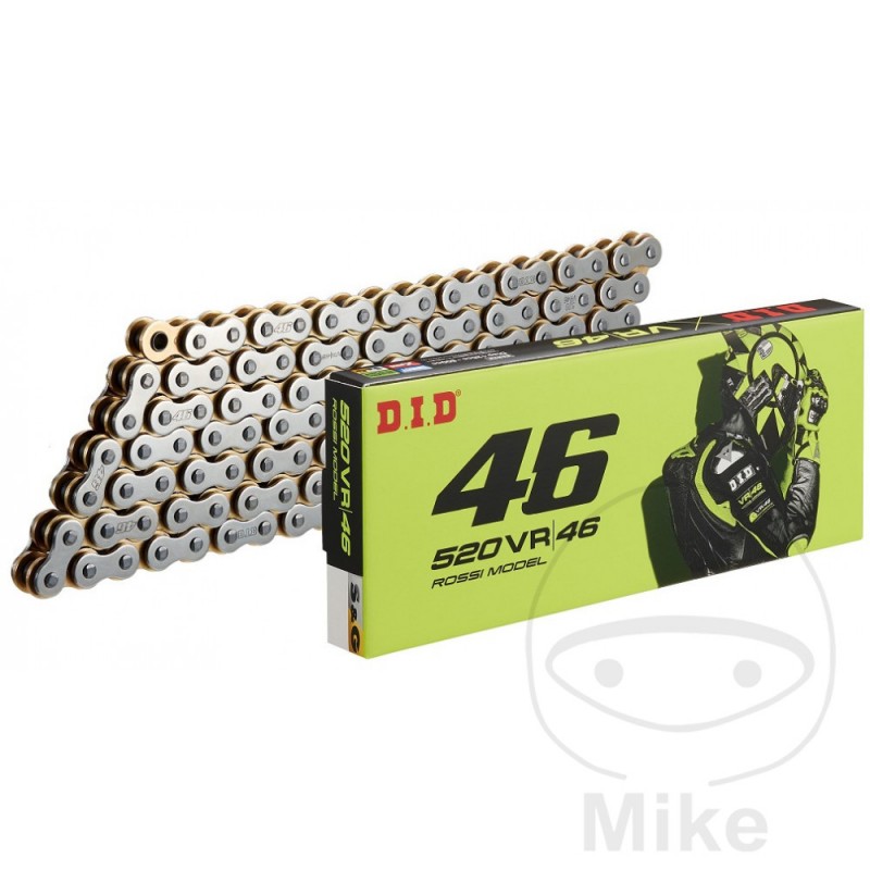DID Cadena abierta con enganche remache X-RING 520 VR 46/110 797.04.82