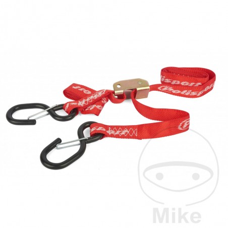 POLISPORT Juego correas sujeción de equipaje con gancho 716.07.93