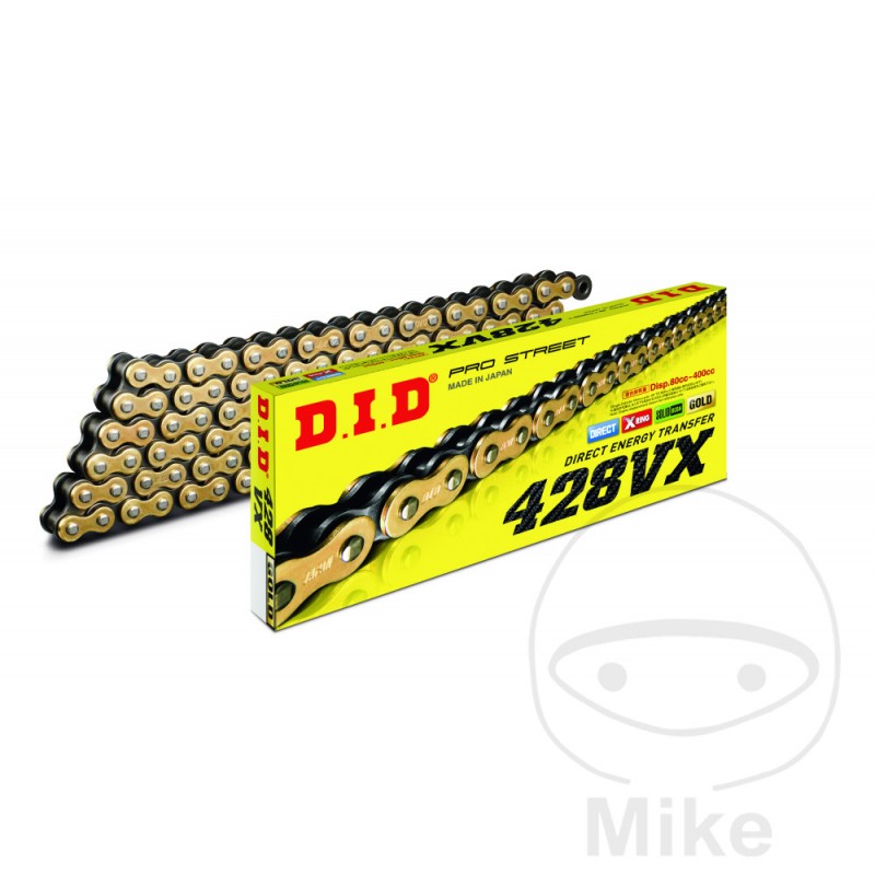 DID Cadena abierta con enganche clip X-RING GB 428VX/144 748.94.95