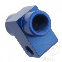 Straight 2-way distributor adapter for brake hose TYP811 M10 X 1.00 757.04.56