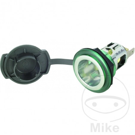 HERTH+BUSS Enchufe mechero 1 polo con tapa 12/24V 148.00.11