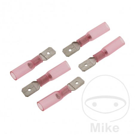 JMP Pack 5 conectores planos 0.5-1.5 6.3 MM 158.02.07