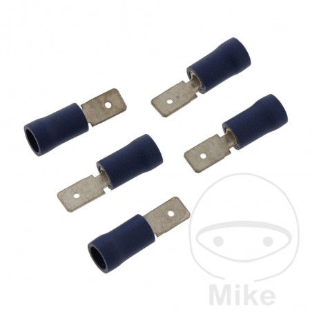 JMP Pack of 5 insulated flat connectors 1.5-2.5 4.8 MM 158.02.80