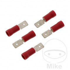 JMP Pack of 5 insulated flat connectors 0.5-1.5 4.8 MM 158.02.82