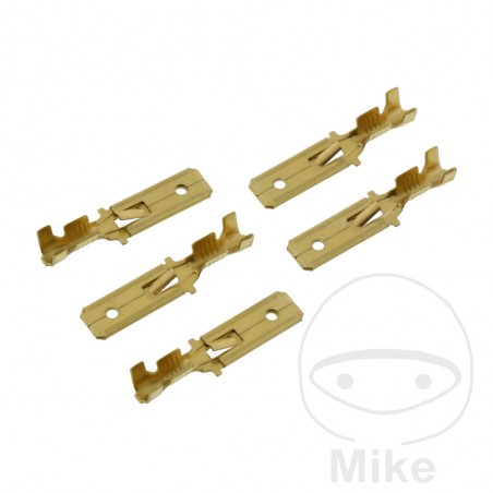 JMP Pack 5 conectores planos 1.0-2.5 6.3 MM 158.02.93