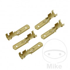 JMP Pack of 5 flat connectors 2.5-6.0 6.3 MM 158.02.94