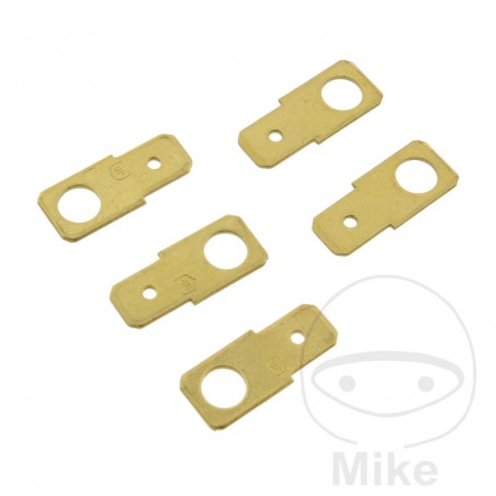 JMP Pack 5 conectores planos os atornillables M5 158.06.48